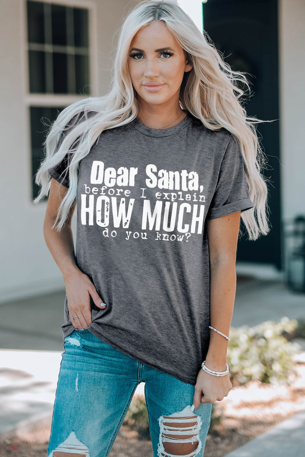 Dear Santa How Much Do You Know Tee