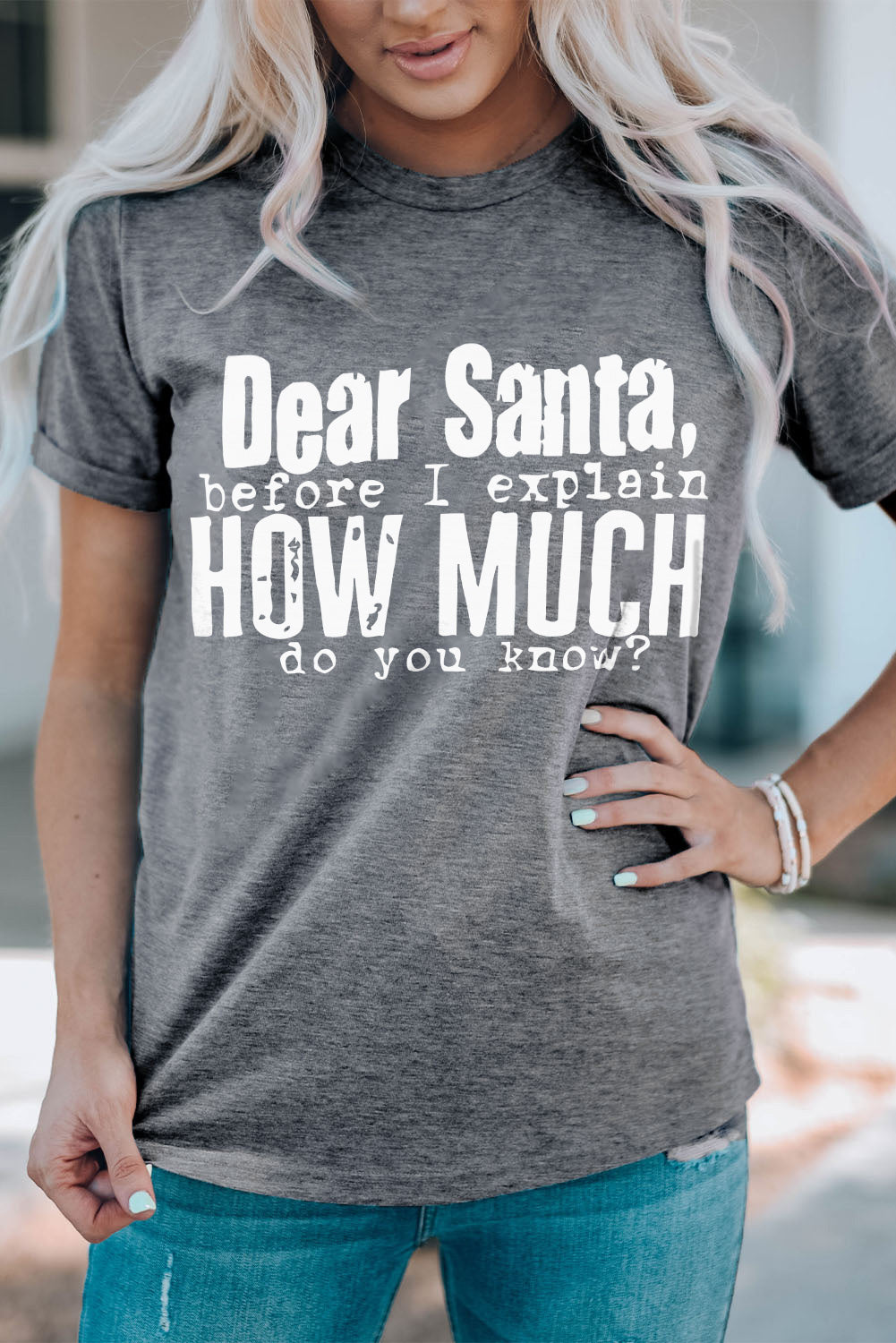 Dear Santa How Much Do You Know Tee