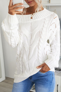 White Chunky Sweater