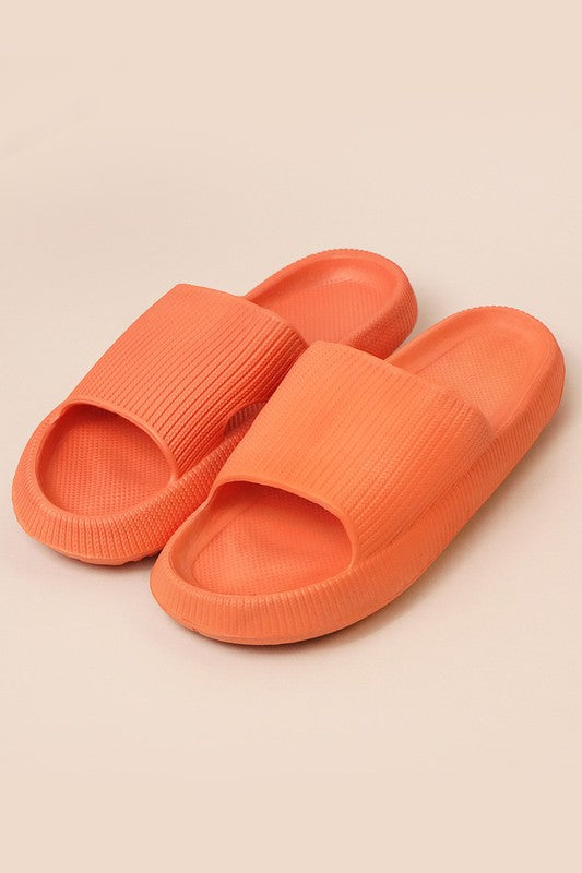 Bulk-buy 2023 Summer Outdoor Orange Slippers LV′ ′ S Waterfront