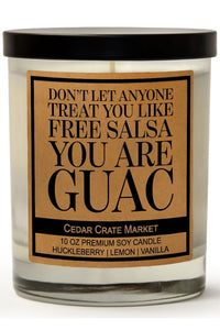 You Are Guac Candle